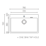 Carysil W780-Snova Waltz 昇盤 (Snova, 白色)